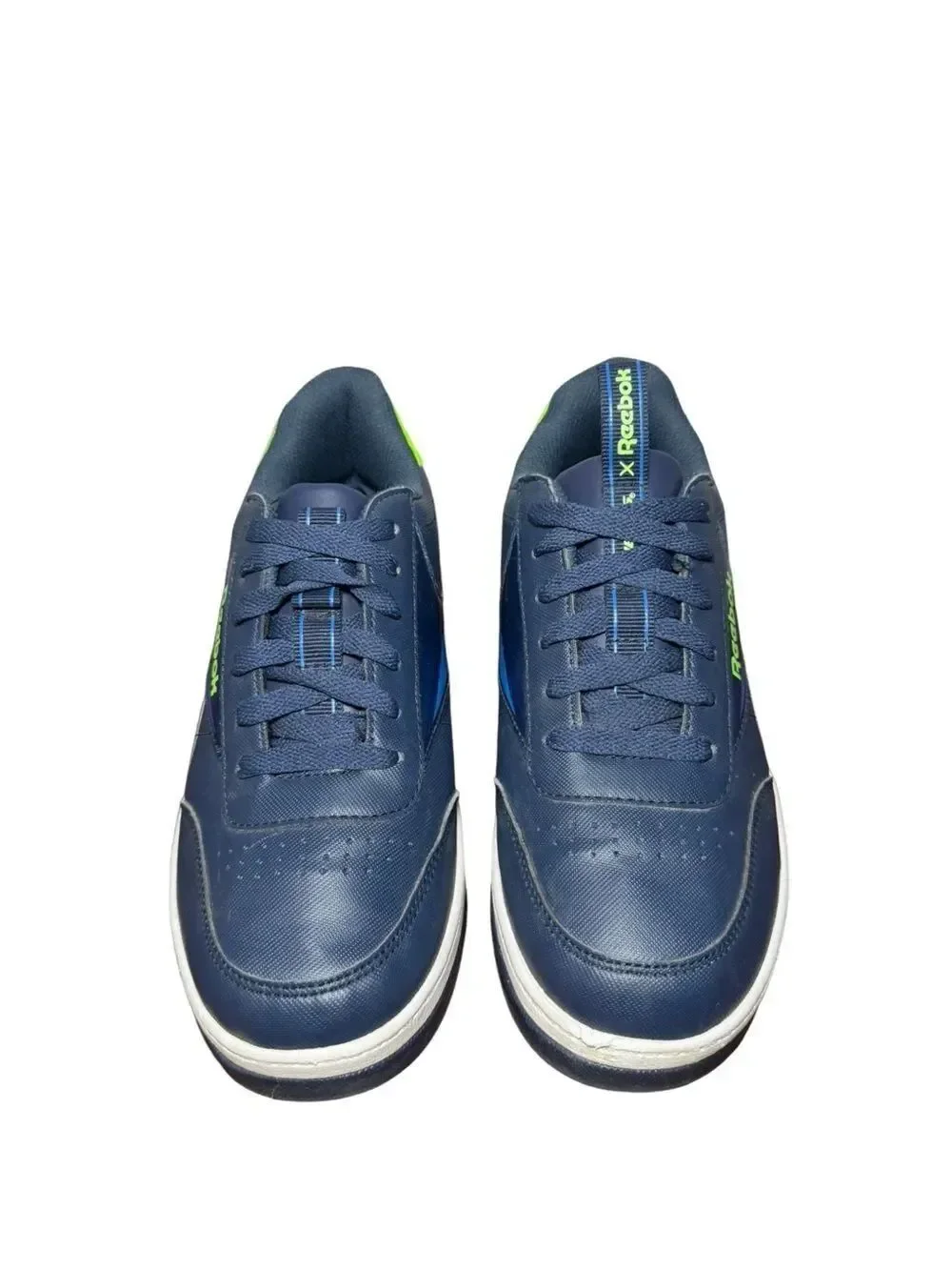 Reebok Navy & Neon Green Athletic Sneaker x Heelys size 7